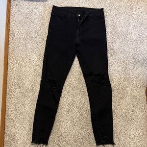 American Eagle Outfitters Black Skinny Jeans